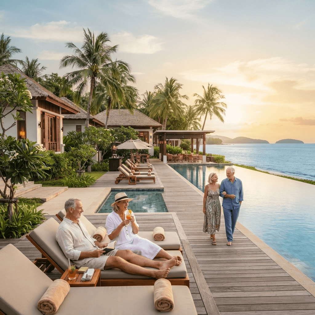 The Beach Wellness Residence – Altersresidenz direkt am Meer in Thailand