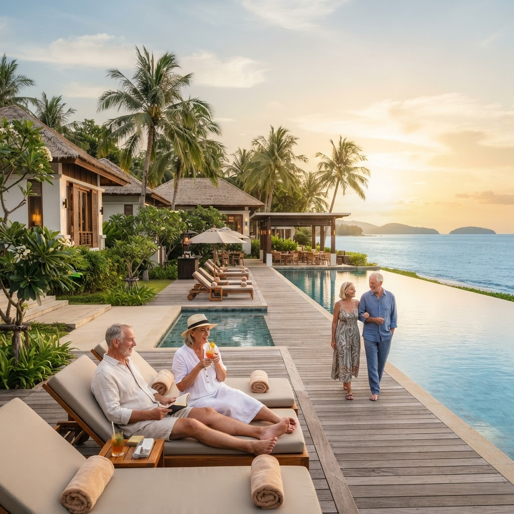 The Beach Wellness Residence – Altersresidenz direkt am Meer in Thailand